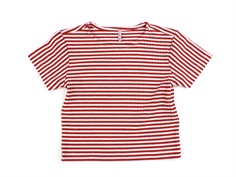 Kids ONLY cloud dancer/equestrian red striped top